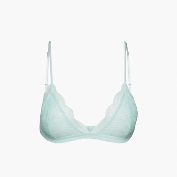 Aritzia Other - Aritzia Talula Monterey Bralette Frosted Aquamarine Size small